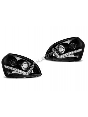Передняя led оптика с линзами Hyundai Tucson (04-10)